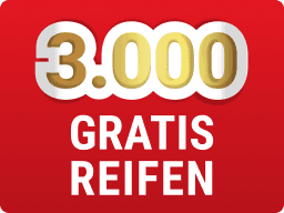 3.000 GRATIS-REIFEN
